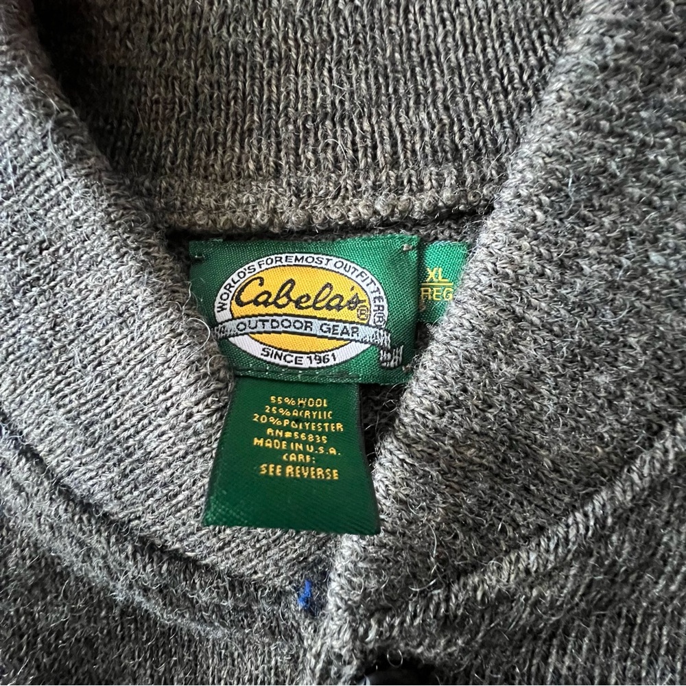 Vintage Cabelas Cardigan